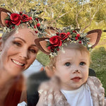 Bandeau de costume en bois de cerf