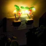 Veilleuse LED Usine d'Eau Feuille de Lotus