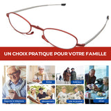 Lunettes de lecture portables pliables