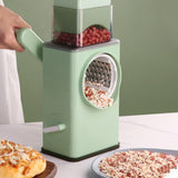 Circulaire multifonctionnelle de ménage de cuisine de coupe-légumes de tambour