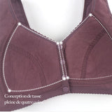 Soutien-gorge en Coton avec Fermeture Frontale