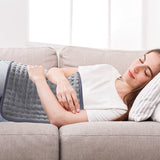 coussin chauffant en micropeluche