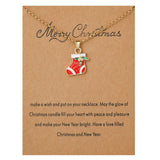 Collier en alliage de la série de Noël