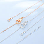 Collier Coeurs Entrelacés