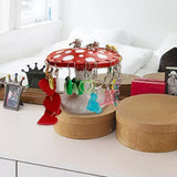 Porte-boucles d'oreilles champignon mignon