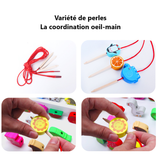 Perles de laçage éducatif