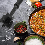 Presse-viande multifonctionnel résistant à la chaleur