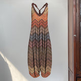 Pantalon large une pièce femme