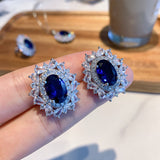 Ensemble de bijoux en saphir