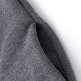 Manteau long à capuche unisexe à manches longues