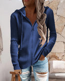 Gilet à capuche avec zip