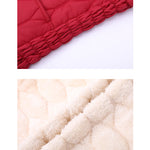 Gilet en coton duveteux