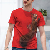 T-shirt Pour Hommes 3D Print Graphic