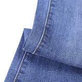 Femmes Mode Taille Haute Jeans Évasé