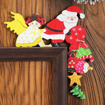 Décoration de Cadre de Porte de Noël