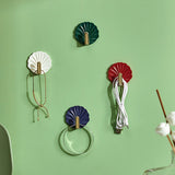 Crochet en forme de coquille de luxe léger