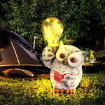 Ornement Solaire Hibou