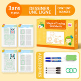 Ensemble De Cahiers De Traçage Magiques