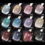 Vernis à Ongles œil de Chat Laser Diamanté