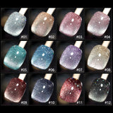 Vernis à Ongles œil de Chat Laser Diamanté