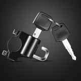 Serrure de sécurité multifonctionnelle pour casque de moto