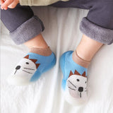 Chaussettes antidérapantes pour bébés Animaux adorables