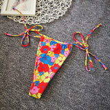 Nouveau bikini de plage sexy à imprimé floral