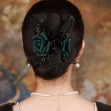 Épingle à cheveux en forme de rose