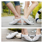 Pantoufles d'été, Chaussures de Plage pour Hommes Femmes