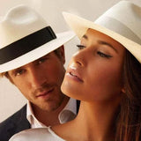 Chapeau panama classique ajustable
