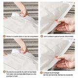 Sac de Rangement à Compression Sous Vide