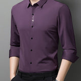 Chemise homme stretch anti-rides sans repassage