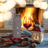 Bouteille de Vin de Noël