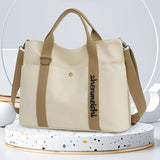 Sac en Toile Élégant de Grande Capacité