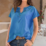 T-shirt ethnique occidental