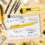 Stylo à bille multifonction 6 en 1