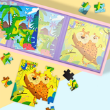 Livre de Puzzle Magnétique 3-en-1