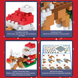 Modèle de Bloc de Construction Créatif Bricolage