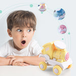 Appuyez sur le train de ferraille acrobatique