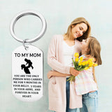 TO MY MOM Porte-clés, Collier