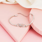 Rappelez-vous Toujours que Je t'aime Maman Bracelet Coeur d'amour pour Toujours