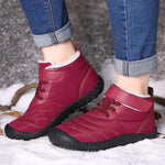 Bottines de Neige Imperméables avec Velcro