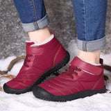 Bottines de Neige Imperméables avec Velcro