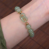 Bracelet calcédoine vintage