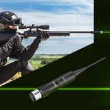 Kit de visée à alésage laser rouge réglable