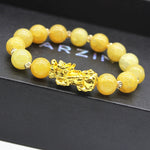 Bracelet d'obsidienne Pi Xiu 3D