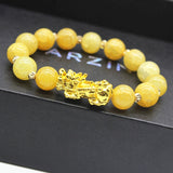Bracelet d'obsidienne Pi Xiu 3D