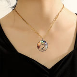 Pendentif Arbre de Vie en Cristal