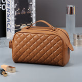 Sac à Cosmétiques en Plaid Matelassé