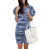 Robe Á Imprimé Camouflage